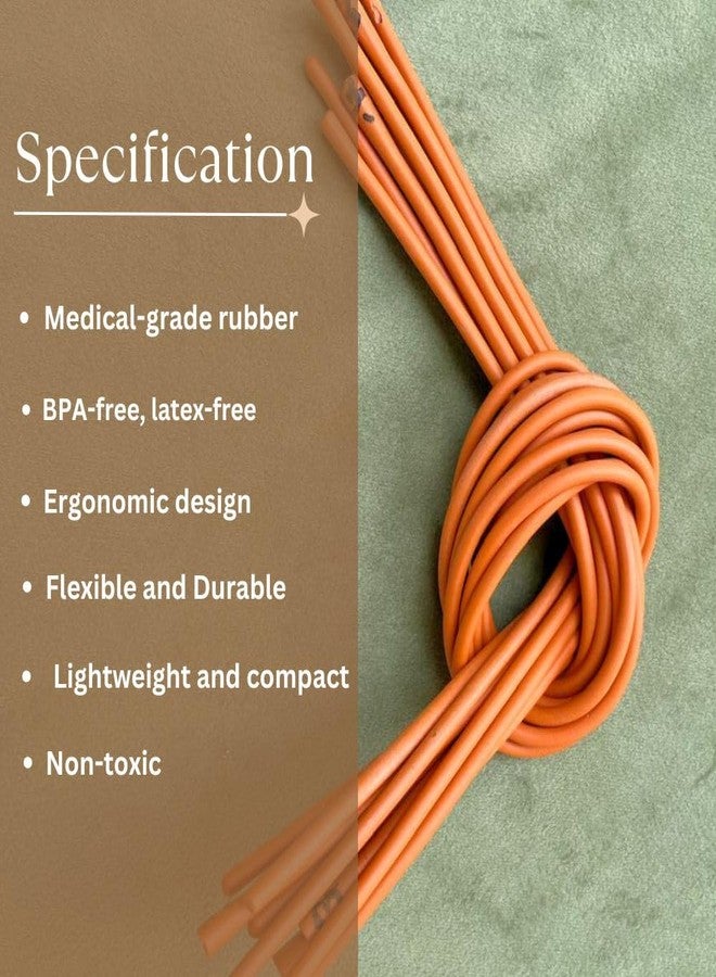 Luvottica Rubber Sutra Neti for Nasal Cleaning - Natural Sinus Relief & Hygiene Tool | Easy-to-Use, Effective Neti Thread for Clear Breathing & Nasal Irrigation (Size: 3 No), Set of 5 - Image 4